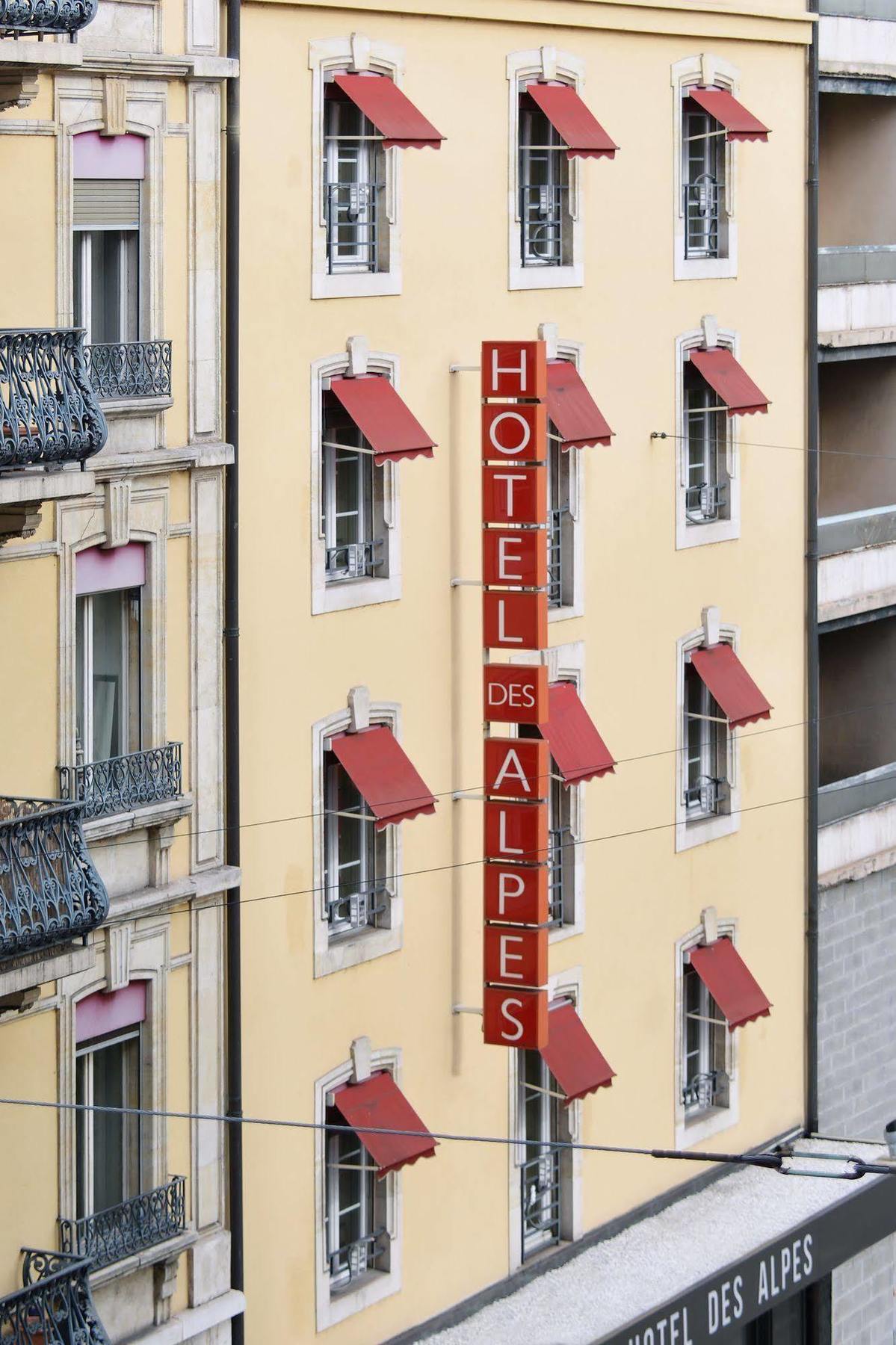 Hotel Des Alpes Geneva Exterior foto